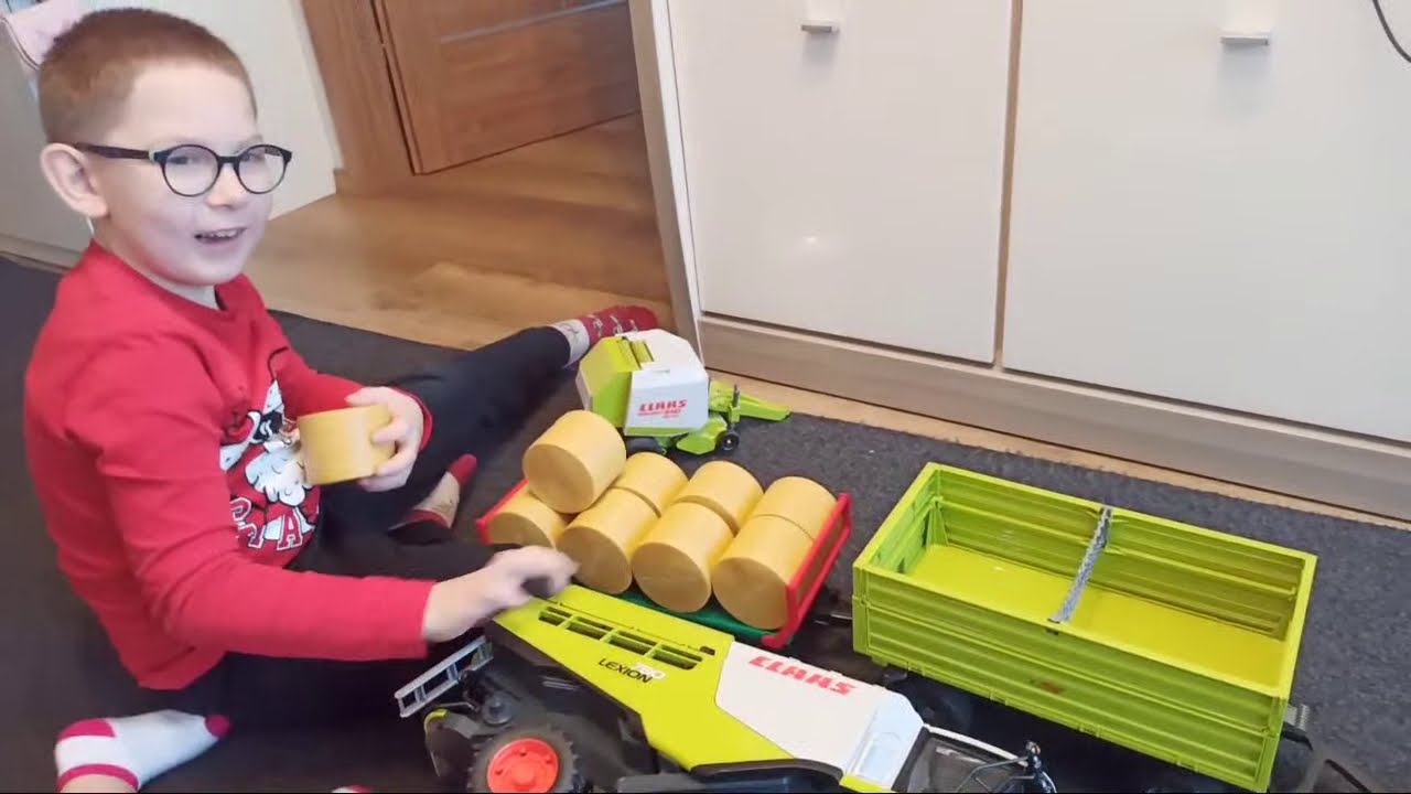 Zabawa Bruderami Antoś w akcji