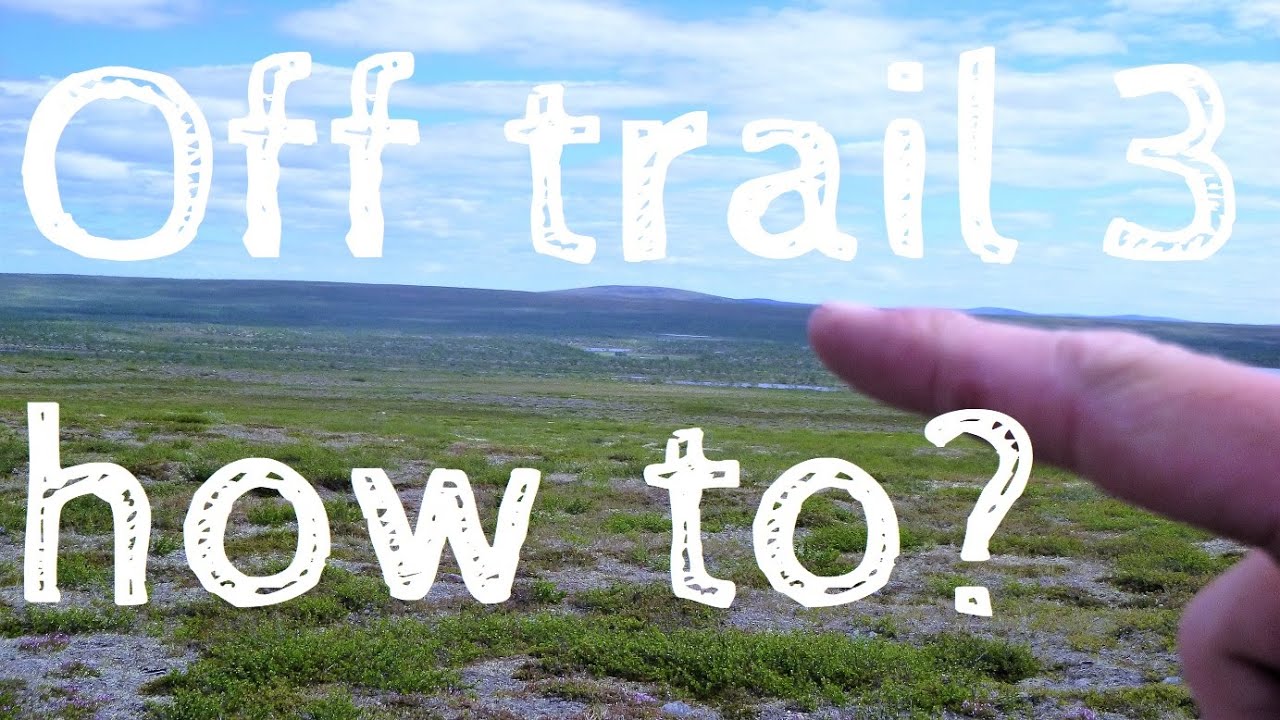 How to off trail hike. #3 in series. Find out what's in the secret box!
