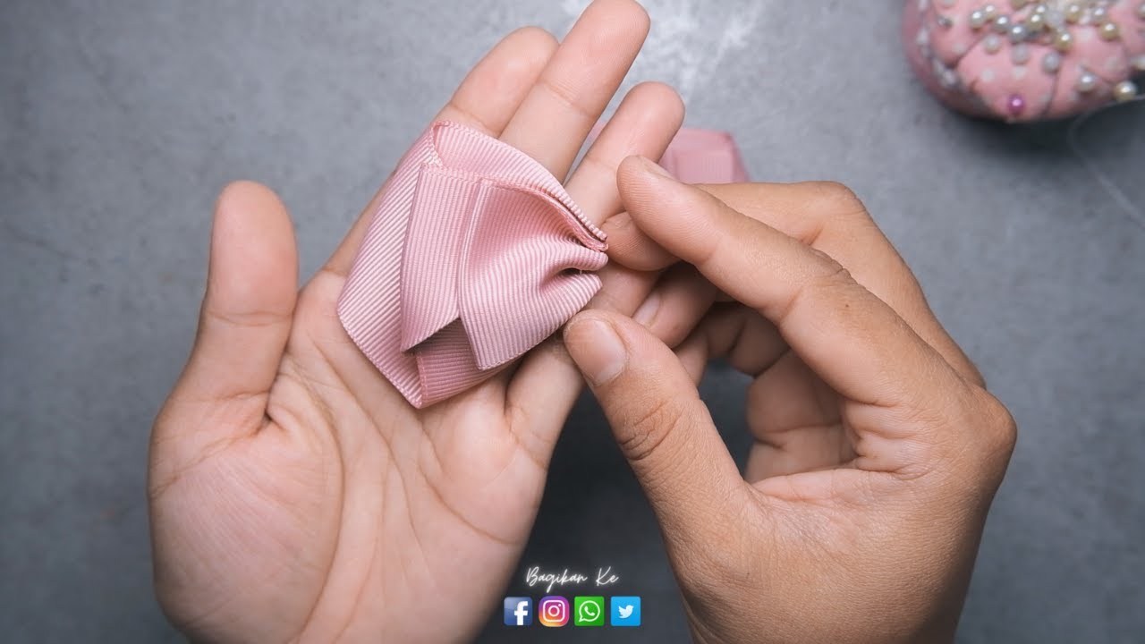Adoráveis ​​laços   como são fáceis de fazer ✅
