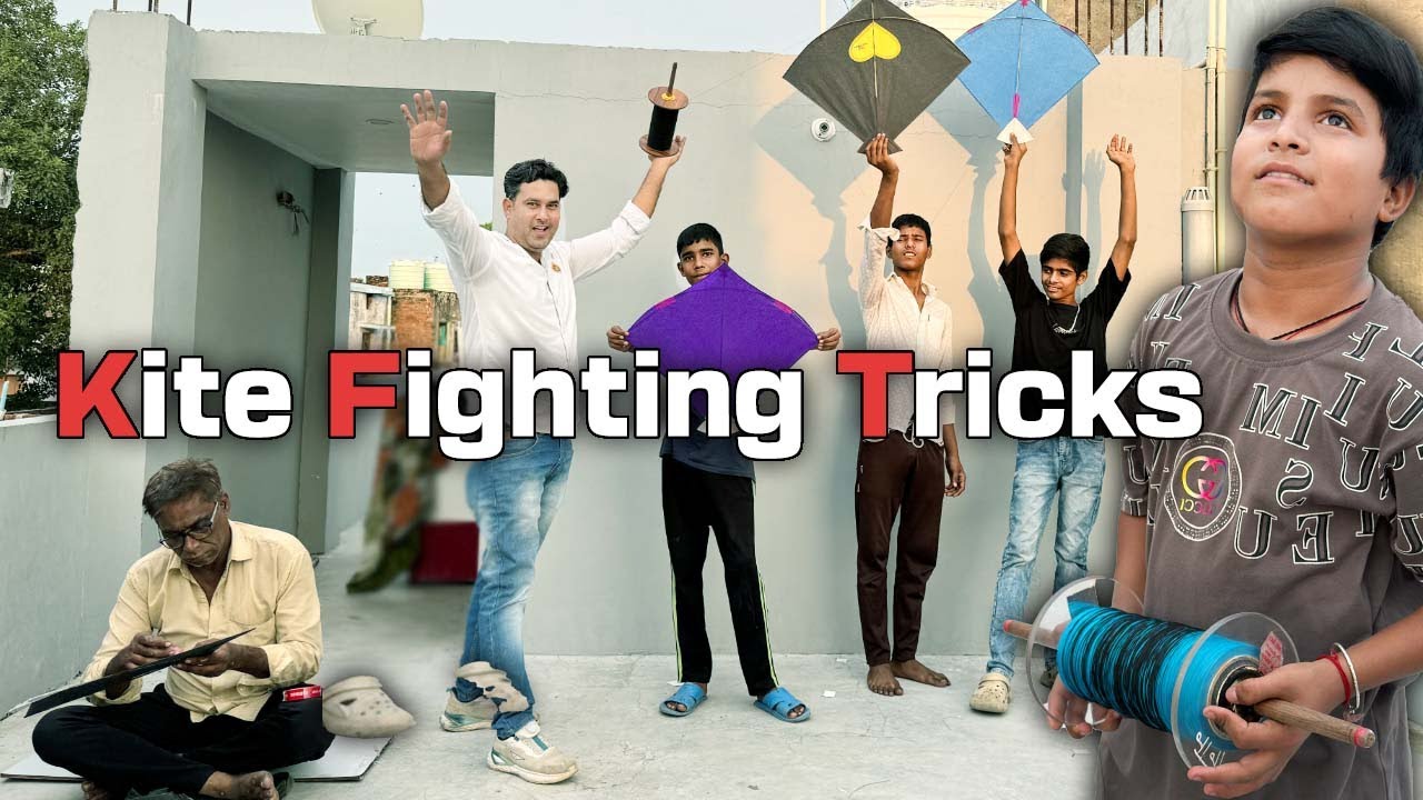 Kite Fighting Tricks | Learn Best Technique Of Kite Fighting | Kite Vlog