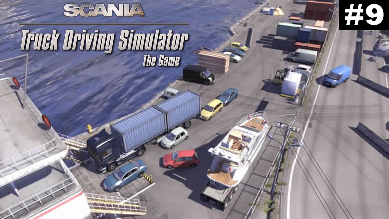 Scania TDS | 9 - Ferry - Gameplay HD