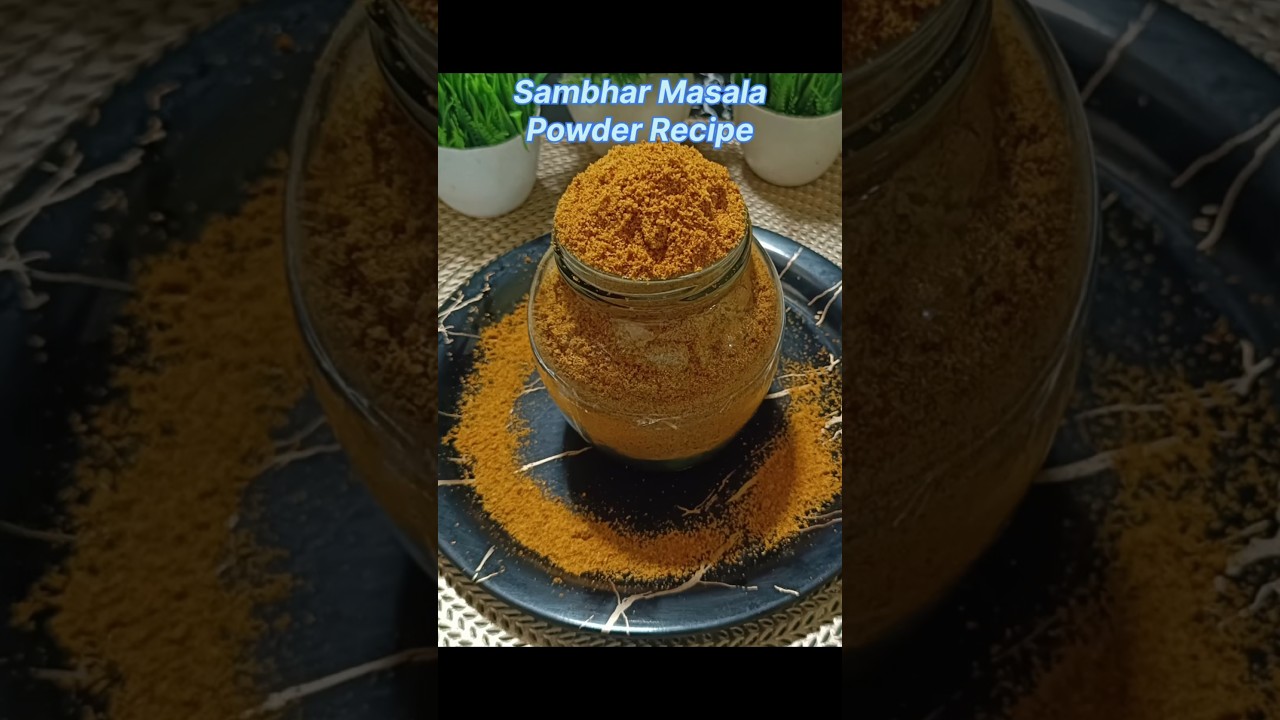Sambhar Masala #shorts #snacktoccravings