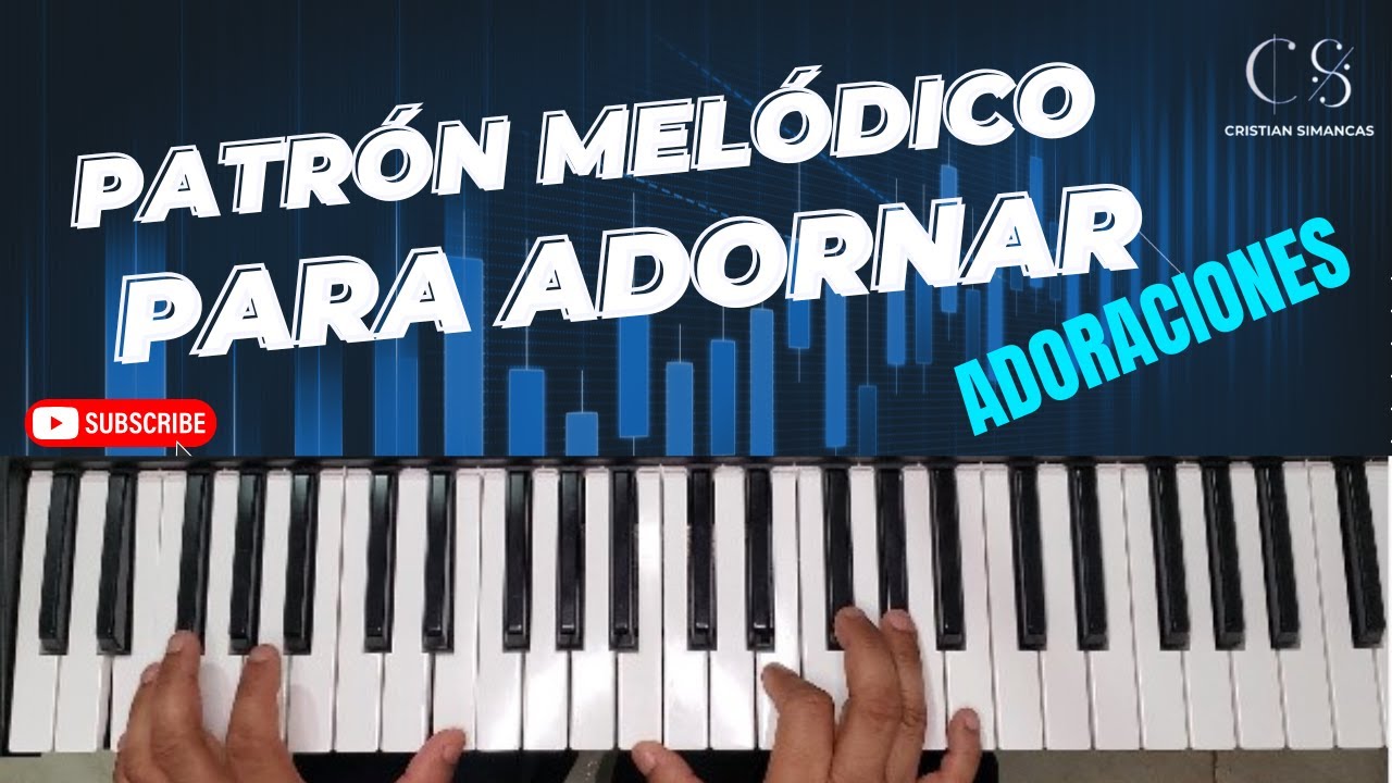 Patrón  MELÓDICO para ADORNAR las Adoraciones
