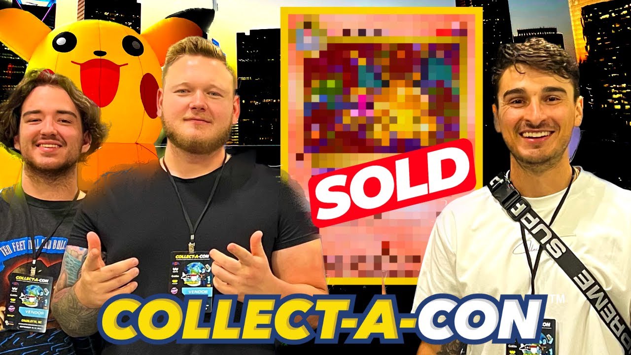Selling GRAIL Pokemon Cards at COLLECTACON