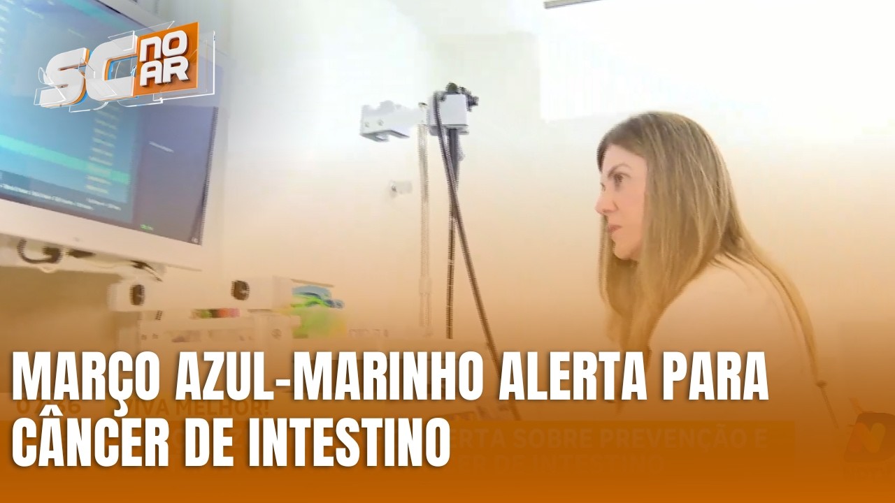 Março Azul-Marinho alerta para prevenção do câncer de intestino