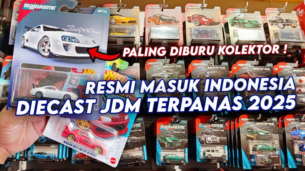 HUNTING HOT WHEELS 2025 Akhirnya Masuk Indonesia Diecast JDM Terpanas