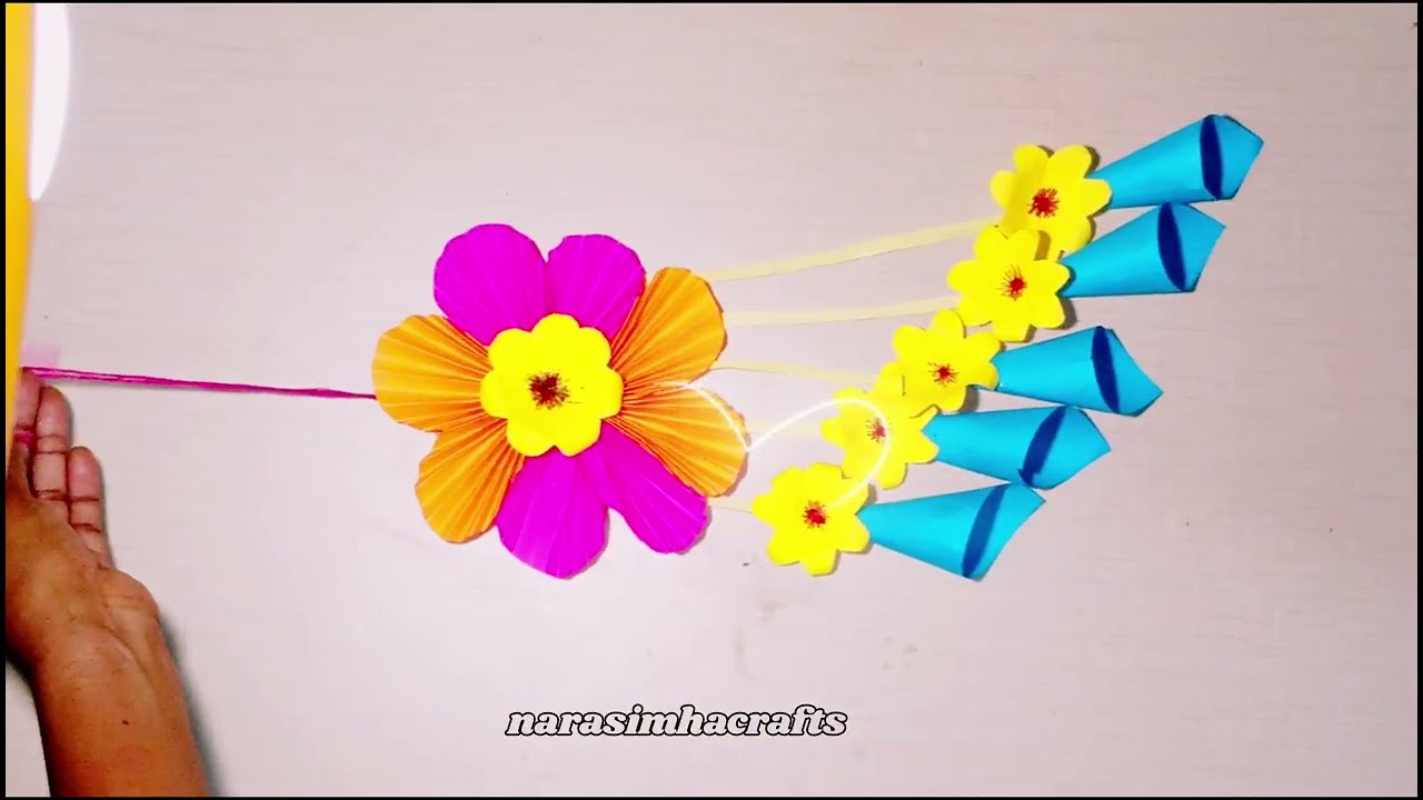 Easy Paper Craft ✂️DIY Craft Kannada #craft #newcrafts #DIYcraft 