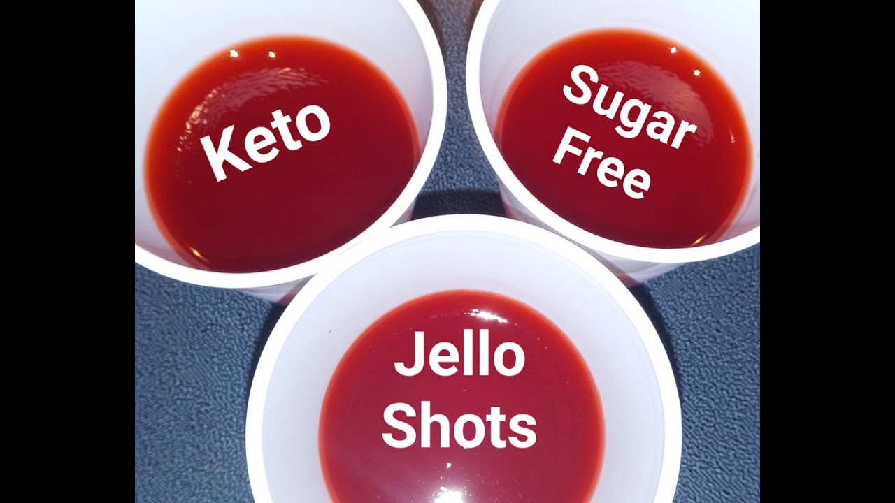 Keto/ Sugar Free Jello Shots!