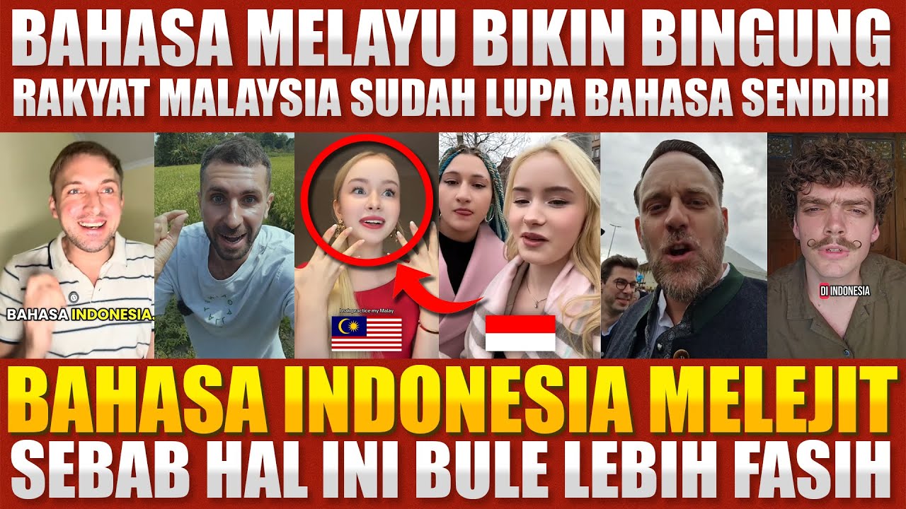 🤔 Kok Bisa? Turis Bingung di Malaysia Ngomong Bahasa Melayu ✨ Tapi Fasih Pakai Bahasa Indonesia