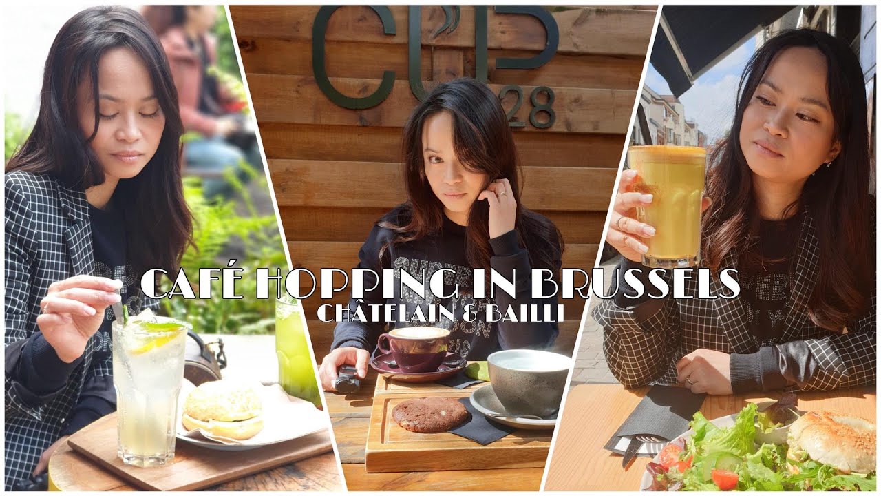 Café Hopping in Brussels 丨 Châtelain & Bailli 【Café Hopping • International Couple 🇵🇭🇧🇪】
