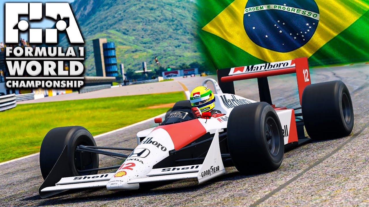 REFIZ O GP DO BRASIL DE 1988 E TENTEI VENCER COM O AYRTON SENNA!