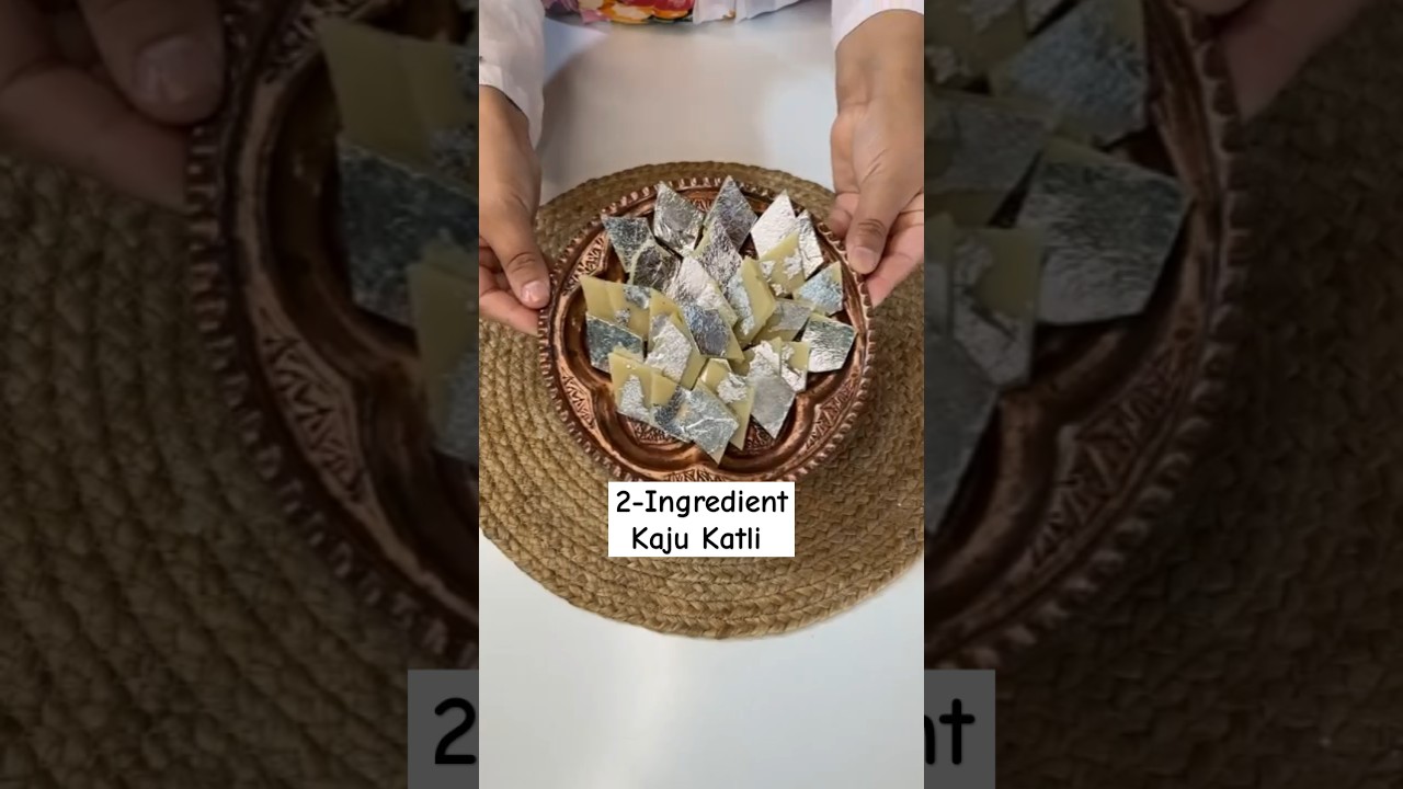 2-Ingredient Kaju Katli