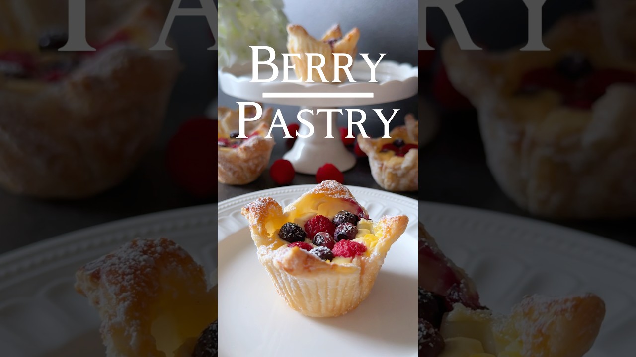 Ad | Berry Pastry Recipe 🤍
