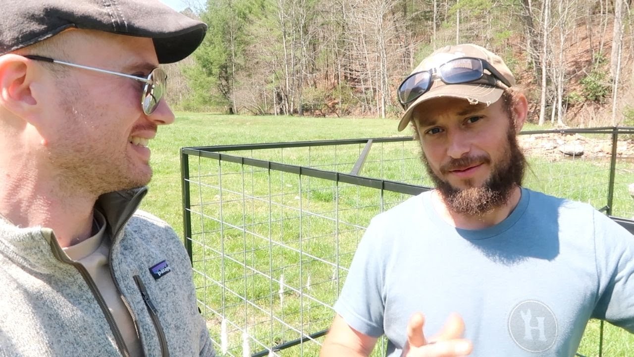 Ben Hollar on Building Justin Rhodes' Mobile Sheep Pen | Wrestling Cage