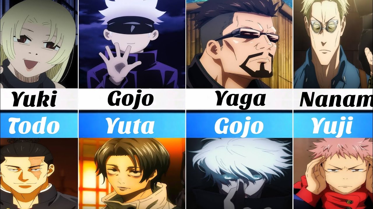 All Teachers And Students In Jujutsu Kaisen 