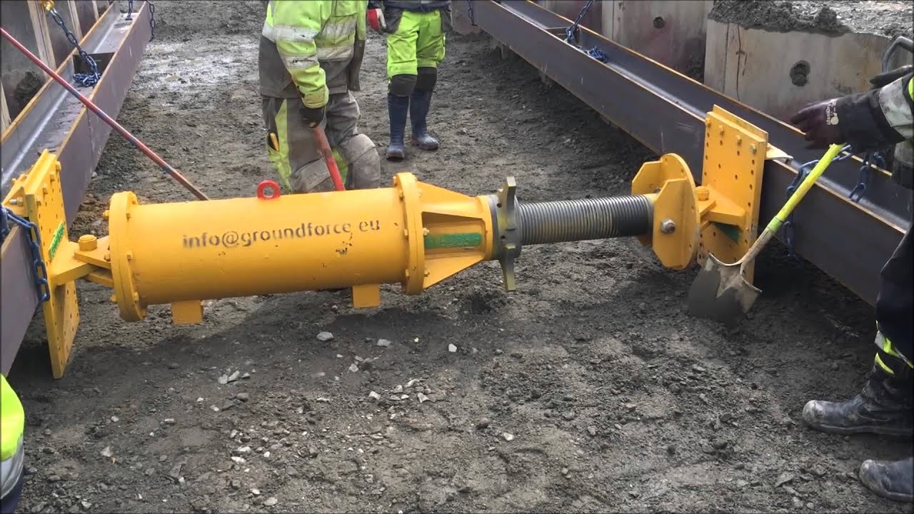 Fundamentering demonstrerer spuntl&oslash;sning med Groundforce