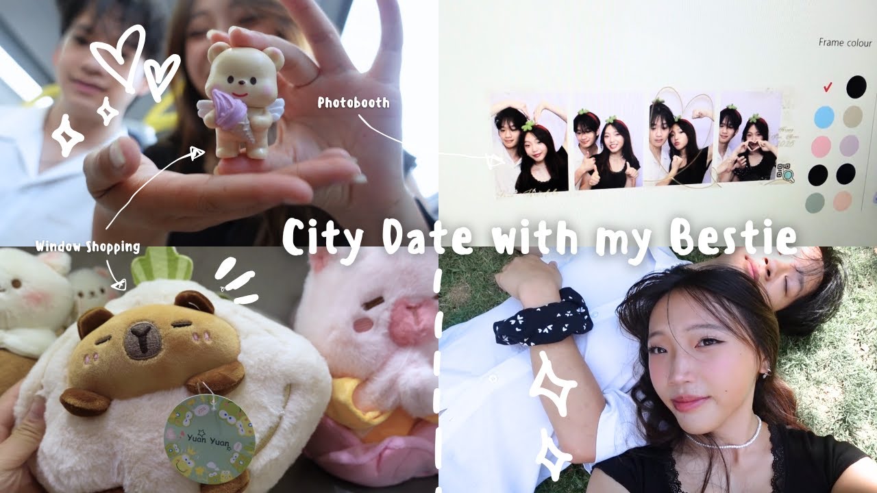 Day out with my BF in Melbourne CBD Vlog | Melbourne Central, Window shopping, Photobooth, Cute