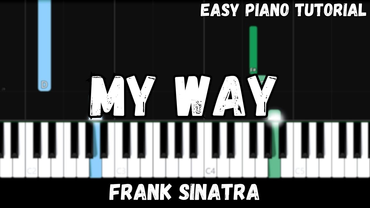 Frank Sinatra - My Way (Easy Piano Tutorial)