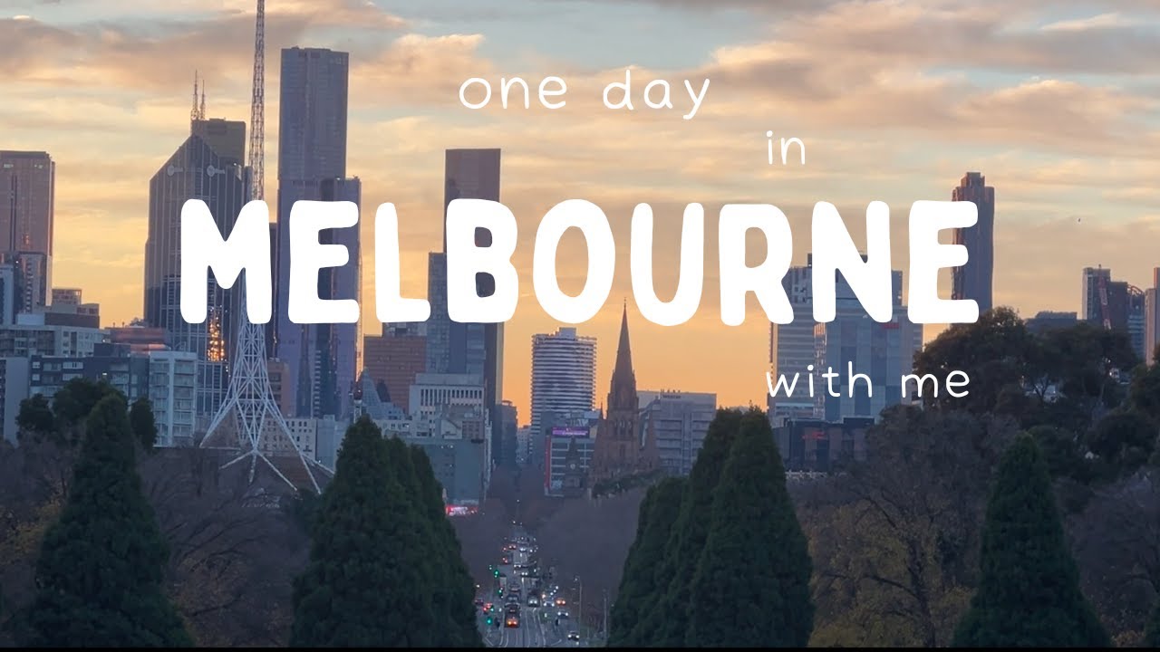 A Day in Melbourne: Vintage Stores, Croissants & Golden Hour 🌇