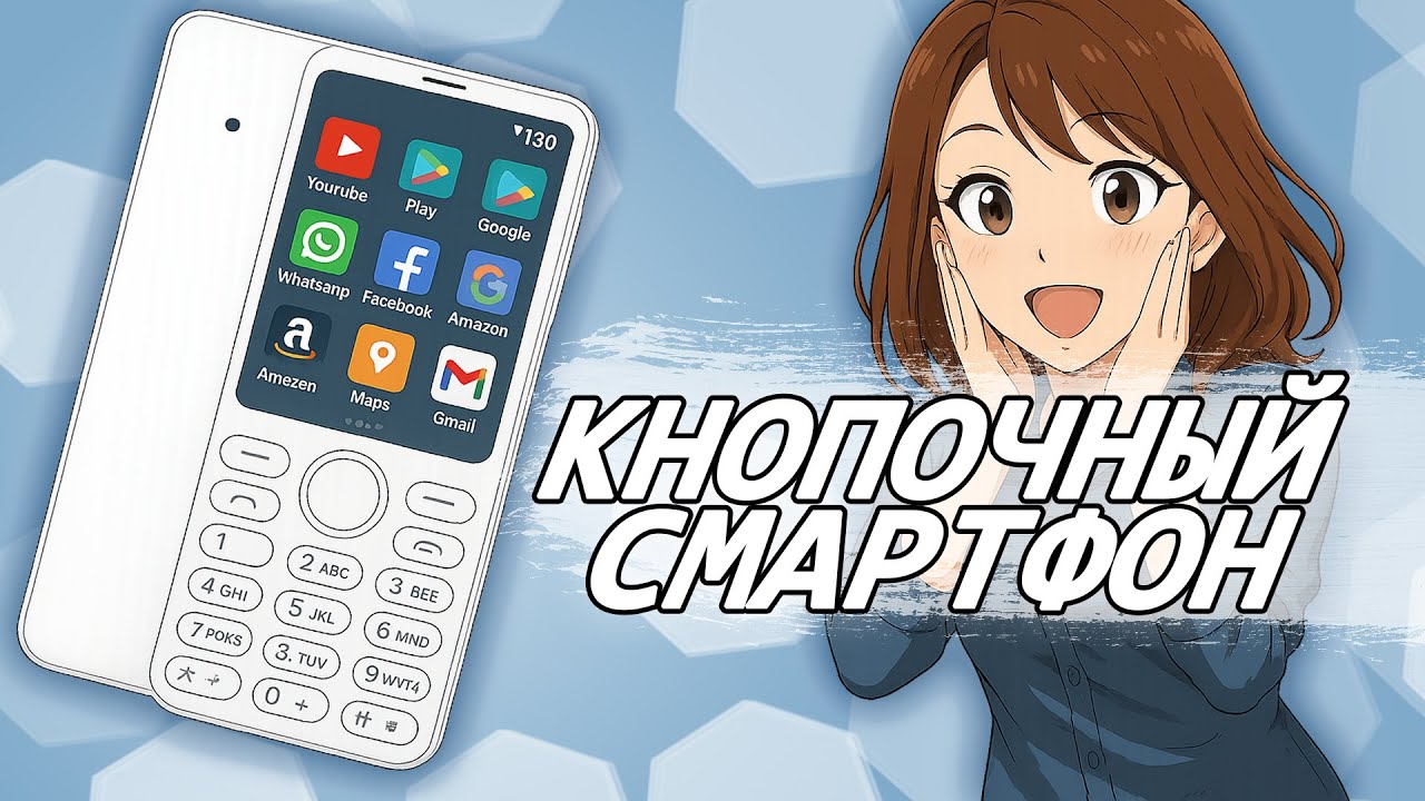 QIN F21 PRO - КНОПОЧНЫЙ СМАРТФОН