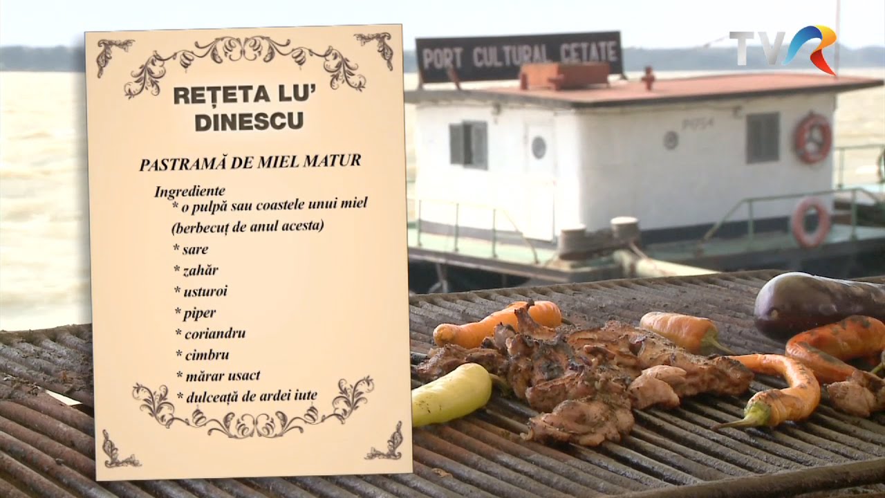 Reţeta lu’ Dinescu: Pastramă de miel matur