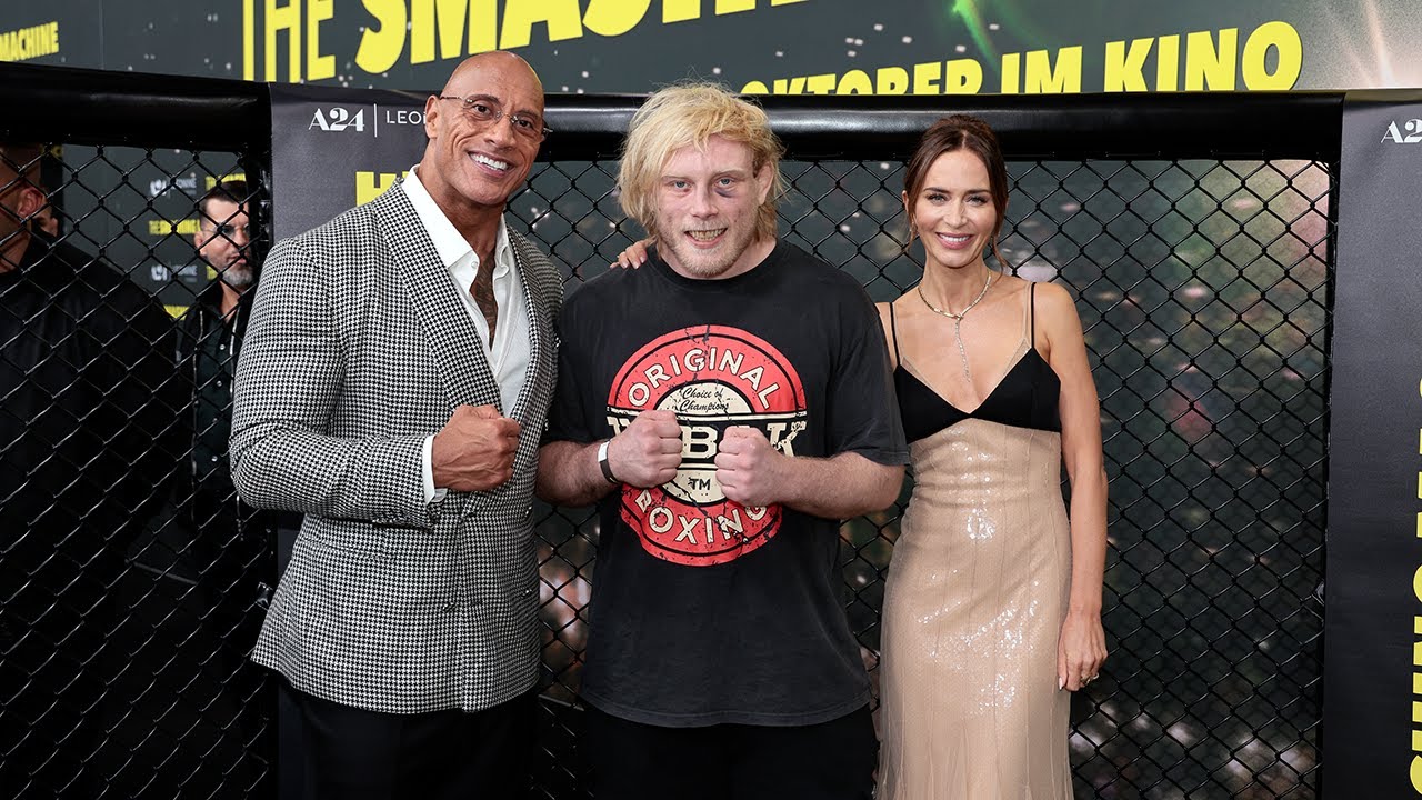 Ich hab The Rock getroffen und Chicken in Berlin gegessen + Boxautomat Challenge