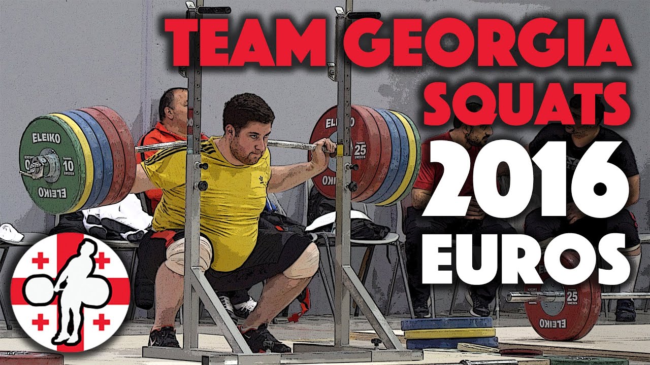 Team Georgia - Squat Session