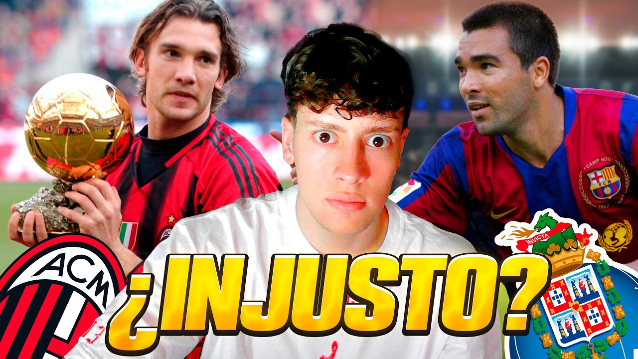 BALÓN DE ORO 2004: ¿ROBO? | SHEVCHENKO LE GANÓ LA PULSEADA A DECO | FUE UN JUSTO GANADOR?
