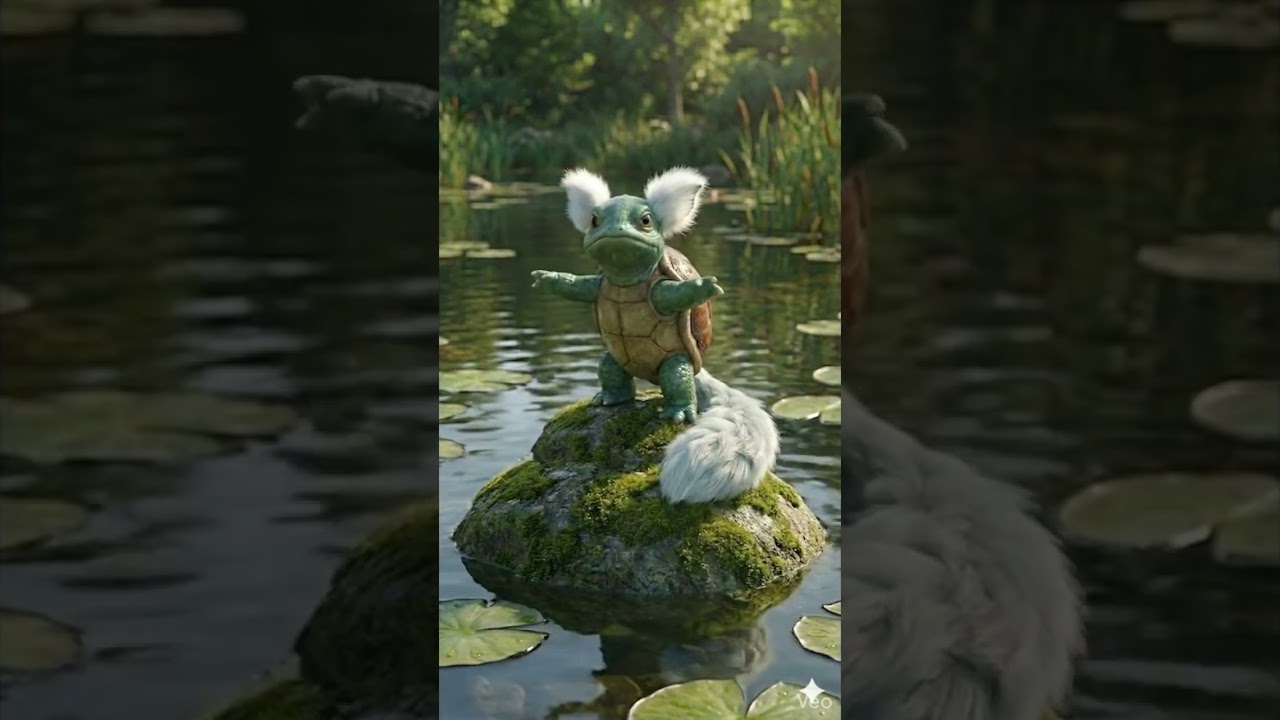 What if Pokémon Evolution was REAL?（Squirtle to Blastoise）