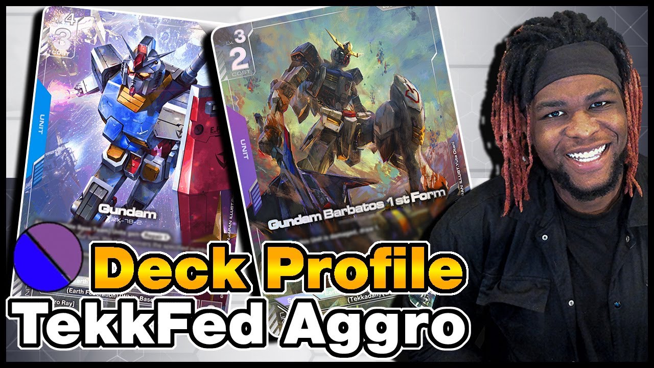 GD02?! Профиль агро-колоды Purple Blue Tekkadan Federation! Карточная игра Gundam!