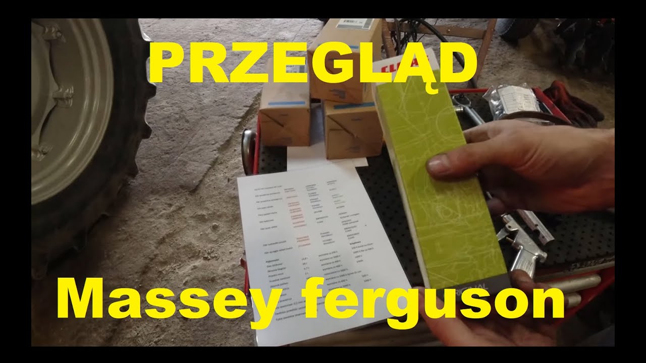 Serwis Silnika Massey Ferguson 6190 na co zwrócić uwagę przy silniku? jakie filtry dobrać ?