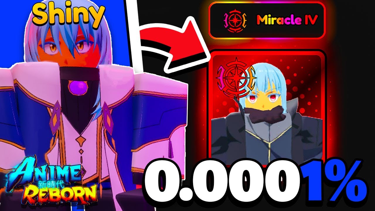 0.0001% CHANCE!! LUCKIEST MOMENTS In Anime Reborn Roblox