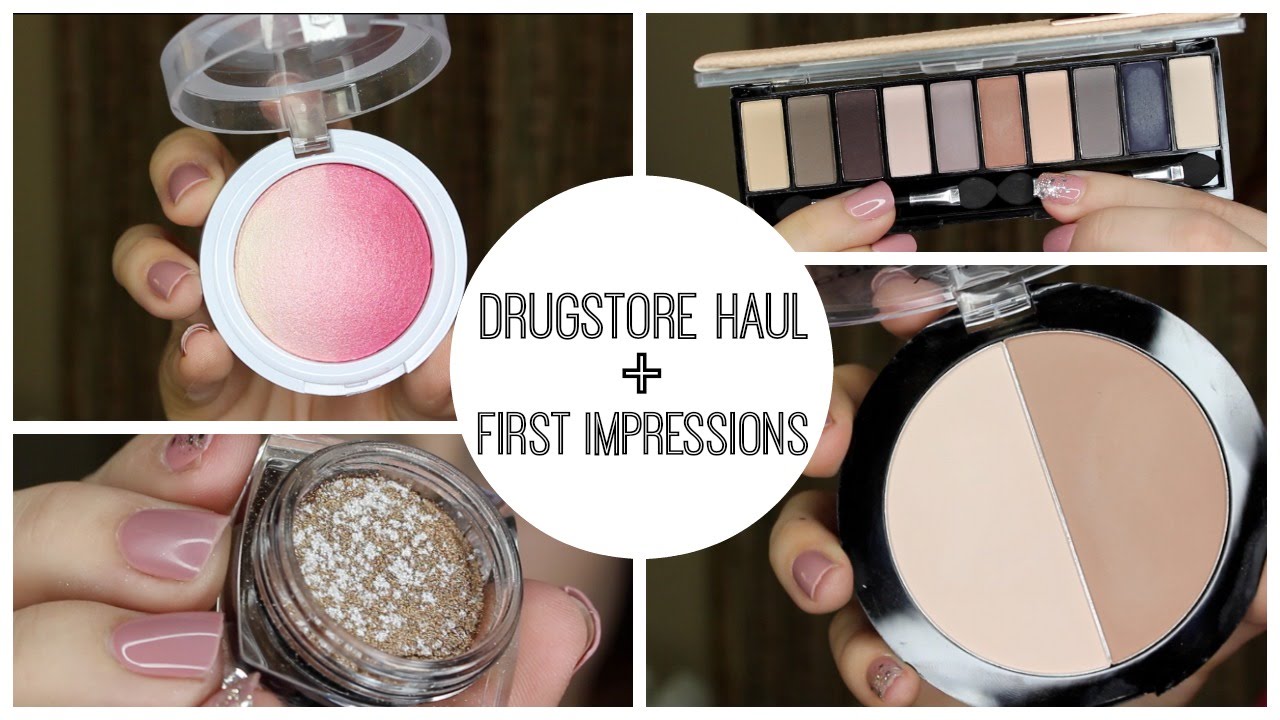 Drugstore HAUL + First Impressions! | Bailey B.