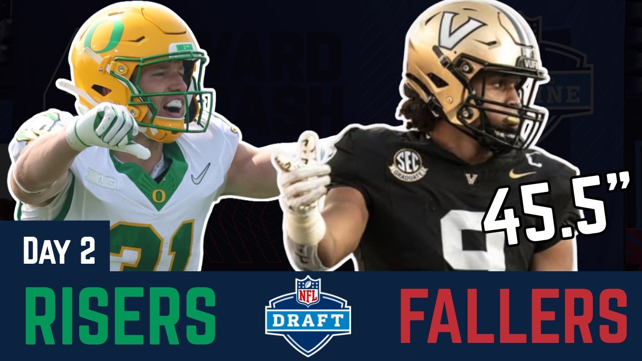 NFL Draft Combine DAY 2 WINNERS & LOSERS | DB & TE