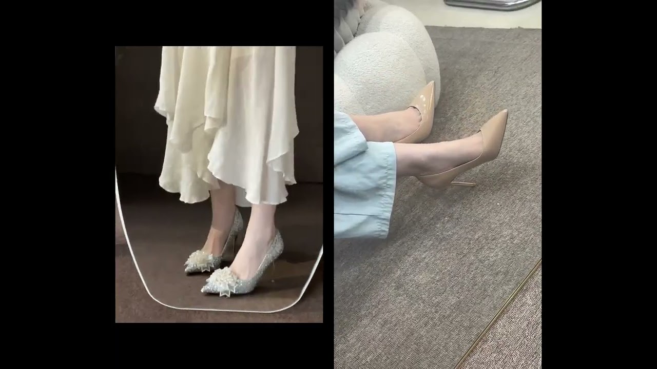 Asian beautiful pantyhose high heels nylon try on beautiful heels for girl beautiful stockings