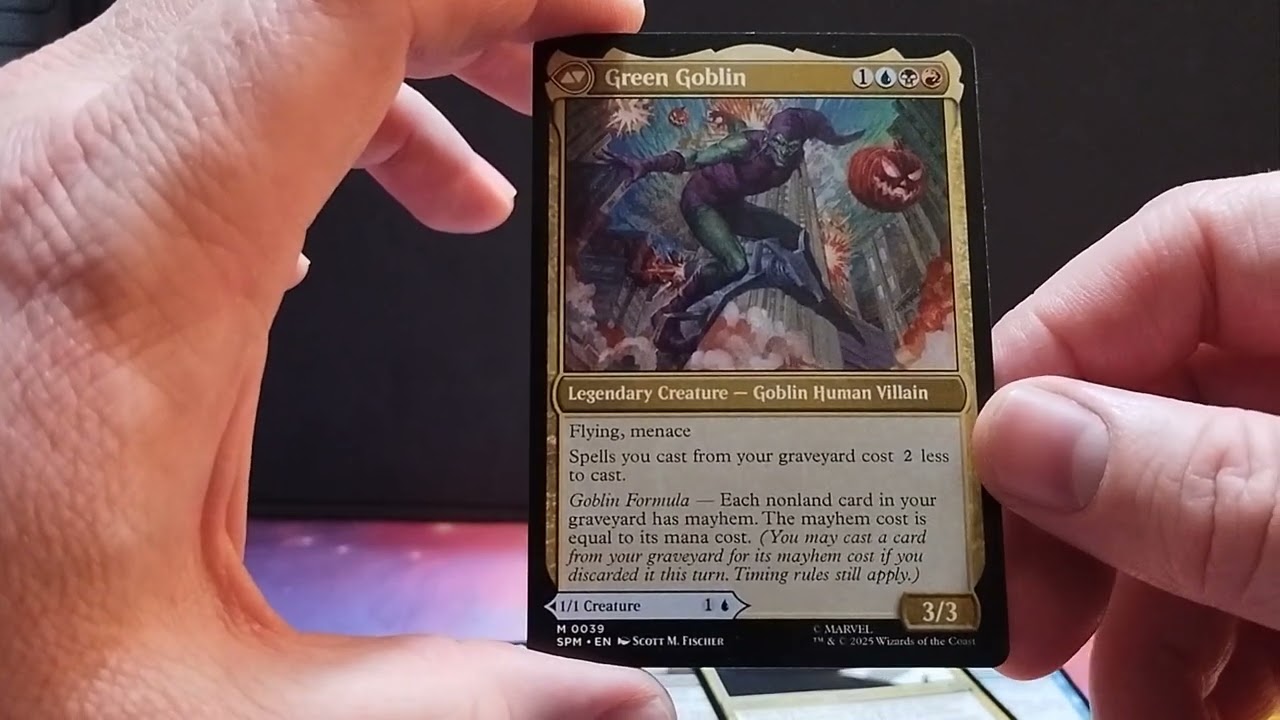 Deck Built from Spider-Man Play Booster Box #mtg #boosterpacks #unboxing #cardgame