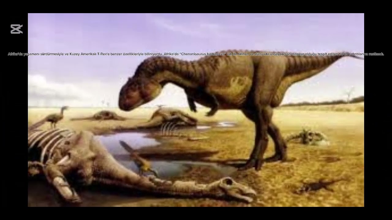 🦖 Mezozoik Çağ 🦖 12.bölüm (Chenanisaurus barbaricus) Yer:Afrika