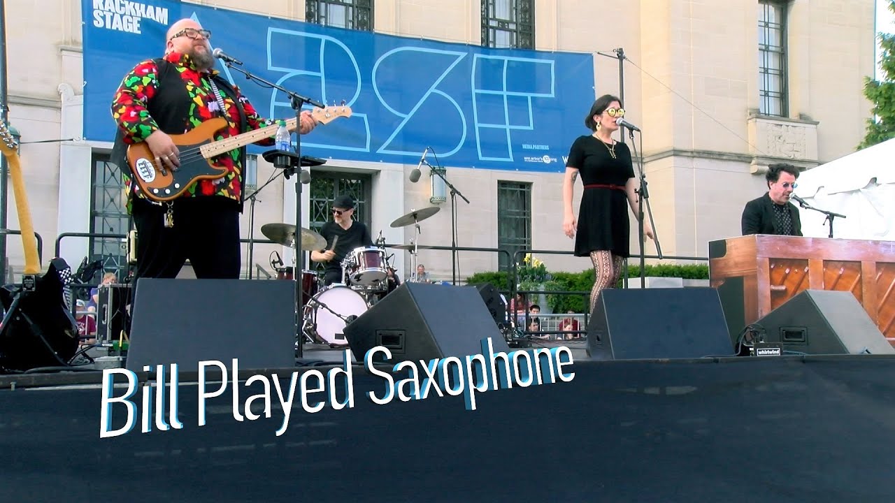 The Claudettes,  Ann Arbor Summer Festival 2022 “Bill Played The Saxophone