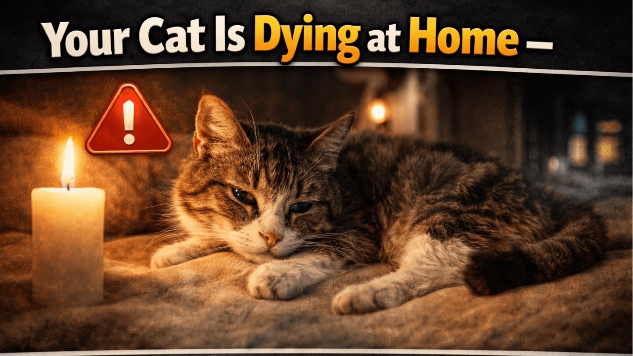 Your Cat Is Dying at Home – What You Must Do Now 😿