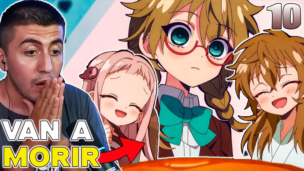TIENEN MUCHO EN COMUN 😱 Jibaku Shounen Hanako-kun 2 capitulo 10 REACCION Y OPINION
