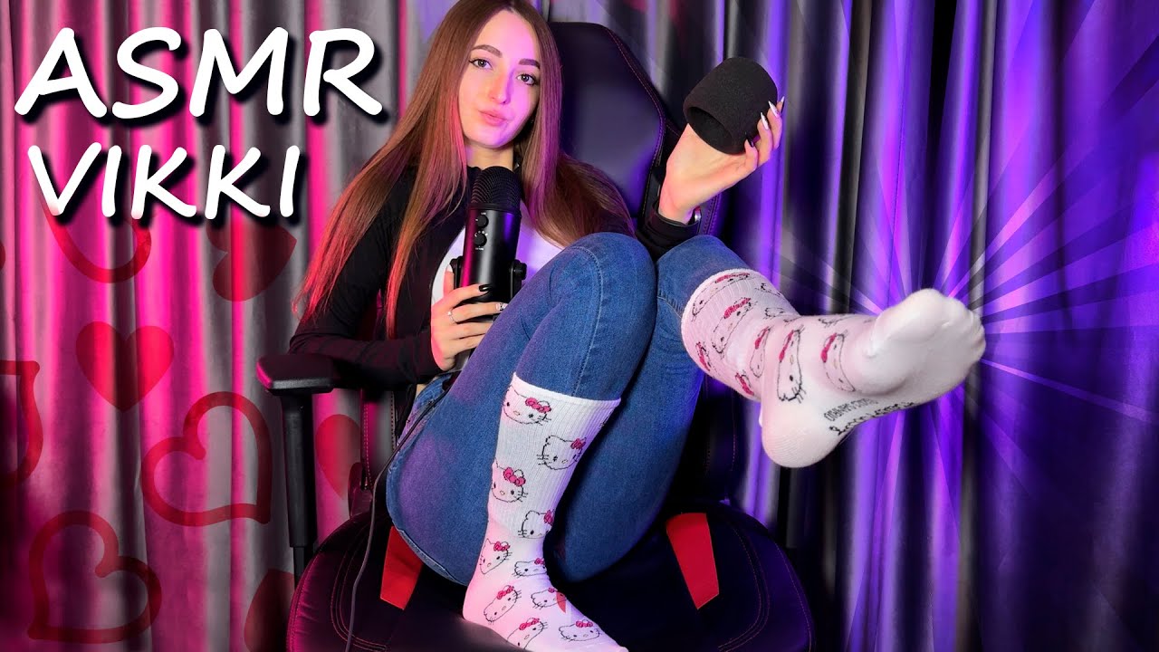 ASMR | Mic Pumping, Swirling, & Scratching (Foam Cover)