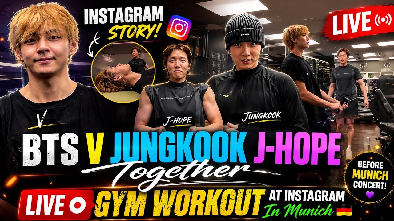 BTS V, J-Hope и Jungkook ПРЯМОЙ ЭФИР 🔴 Сегодня в Instagram (07.11.2026) BTS V в прямом эфире сего...