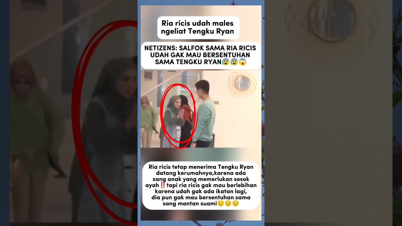Ria Ricis doesn't want to touch Ryan #riaricis #teukuryan #trendingshorts #youtubeshort