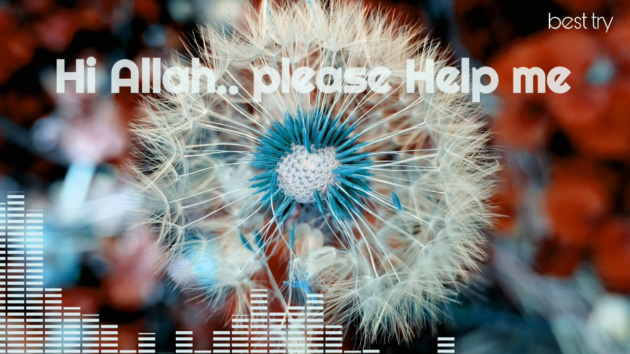 Hi Allah please help me