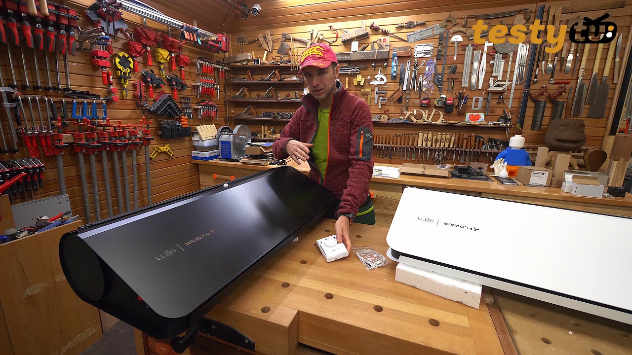 Testy.tv - FLOWIAR Slim - super estetyczne kurtyny powietrzne