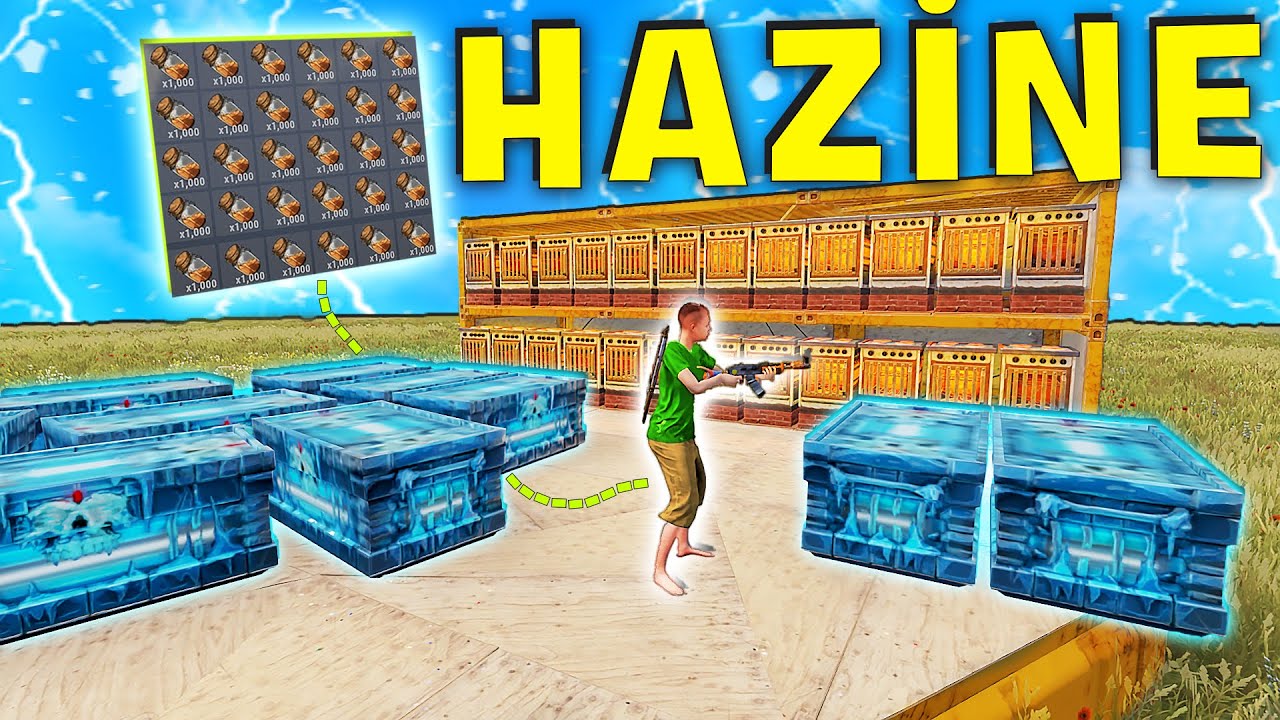 EKİPLE SIFIRDAN KRALLIĞA HARİKA GELİŞİM SAĞLADIK ! (RAİDLER ve ZENGİNLİK) Rust Türkçe Film