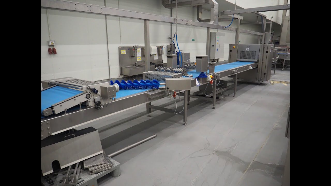 995-50: Rijkaart laminating and make-up line for D-shaped pastries
