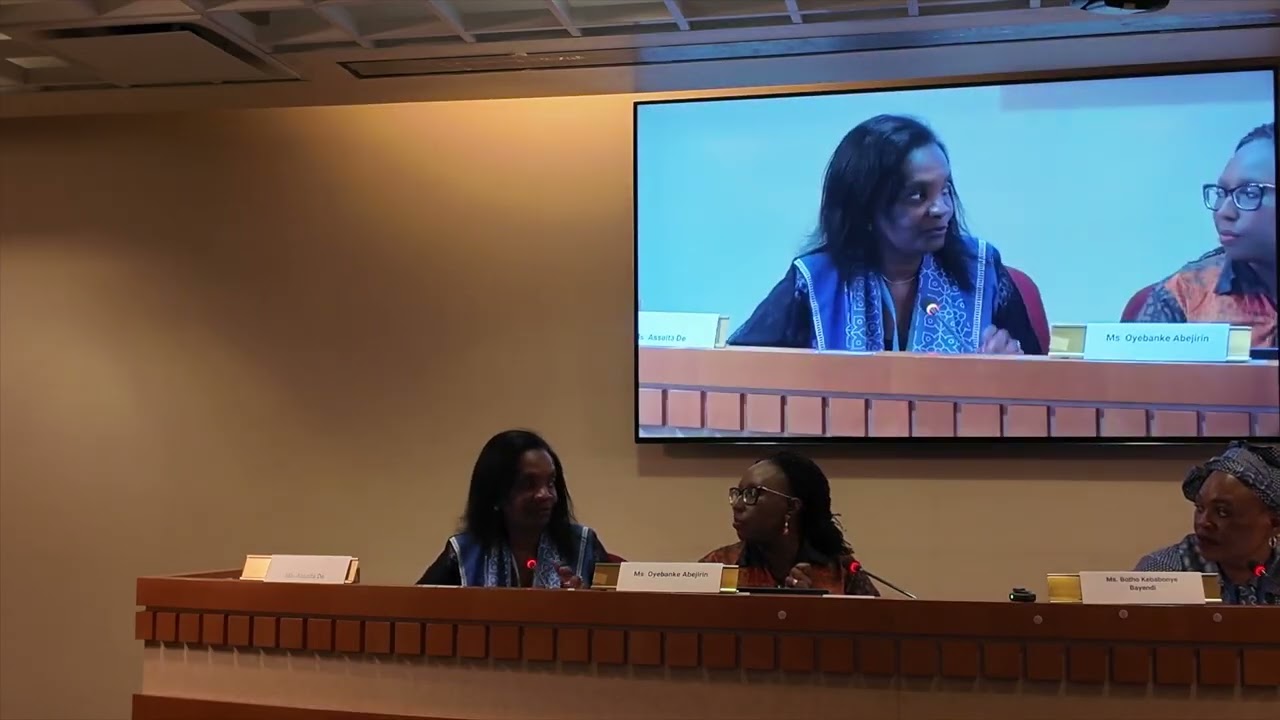 Africa Sustainable Development Report Launch 2025