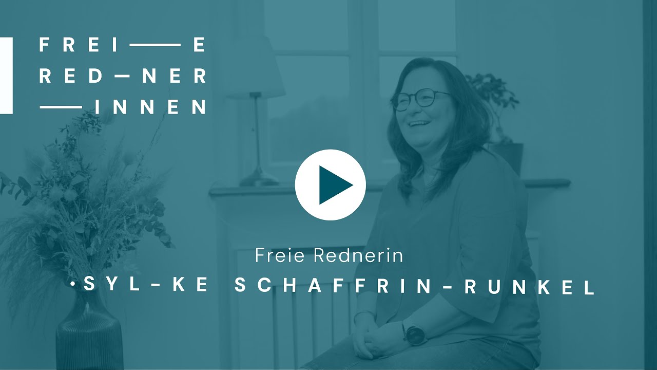 Freie Rednerin Sylke Schaffrin-Runkel aus Lünen für Eure Freie Trauung, Trauerfeier oder Kiwi