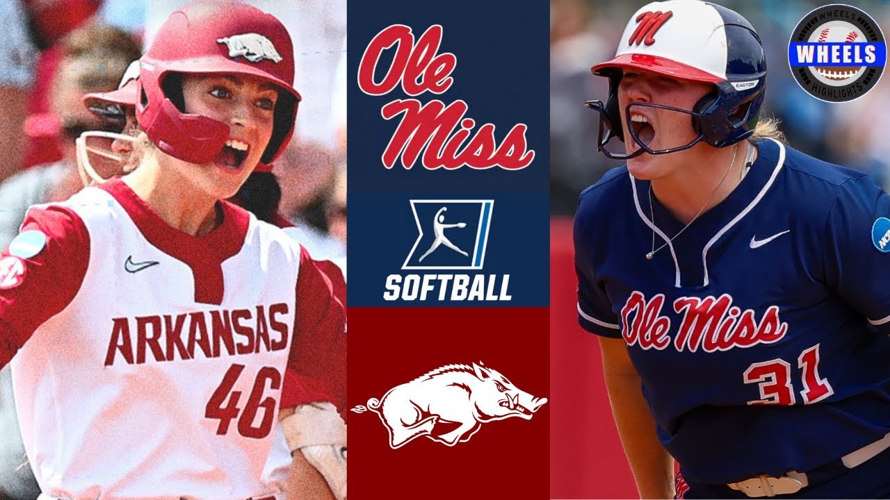 Ole Miss vs #4 Arkansas (Exciting Game!) | Super Regionals Game 1 | 2025 College Softball Highlights